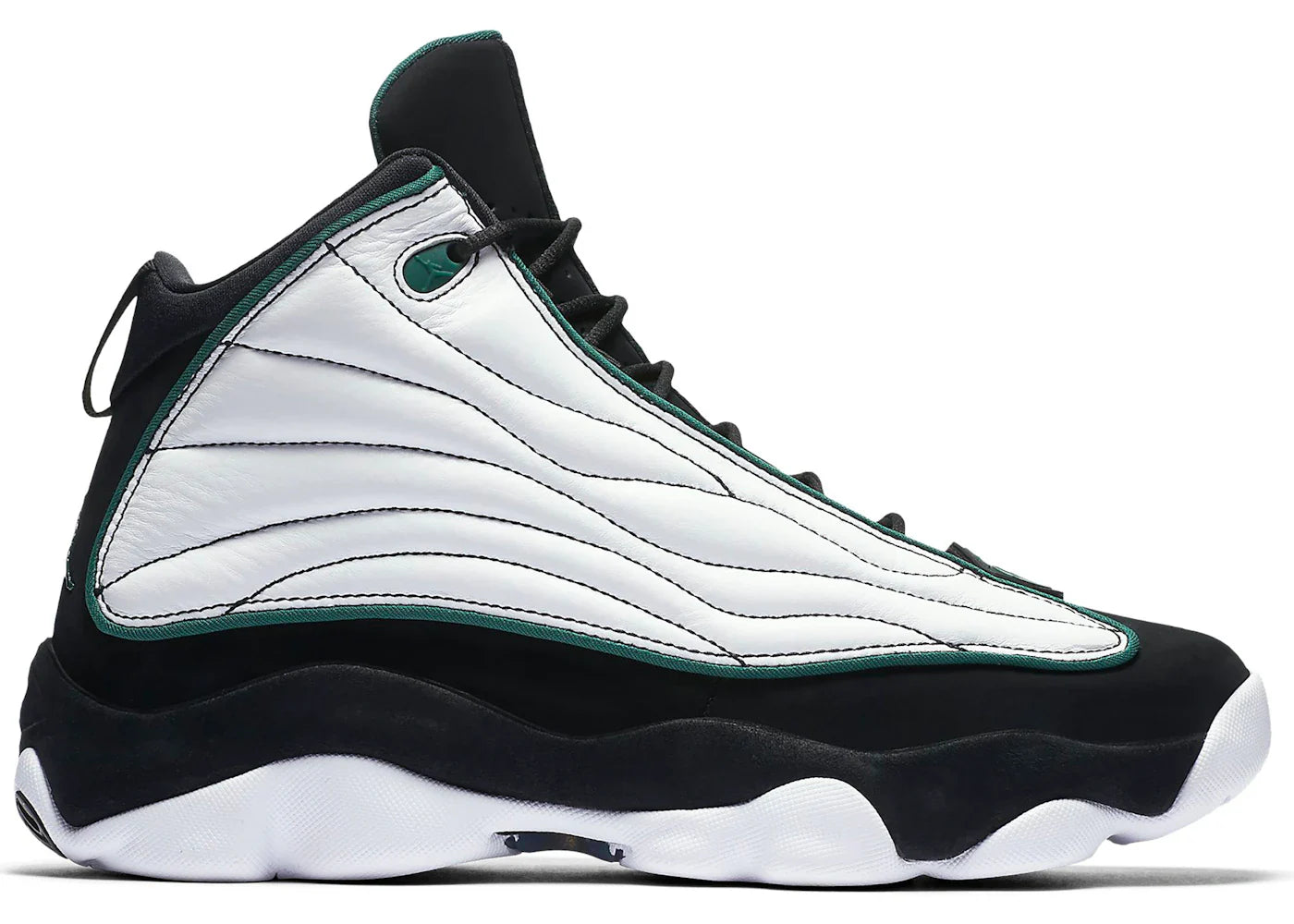 Air Jordan Pro Strong White Black Green