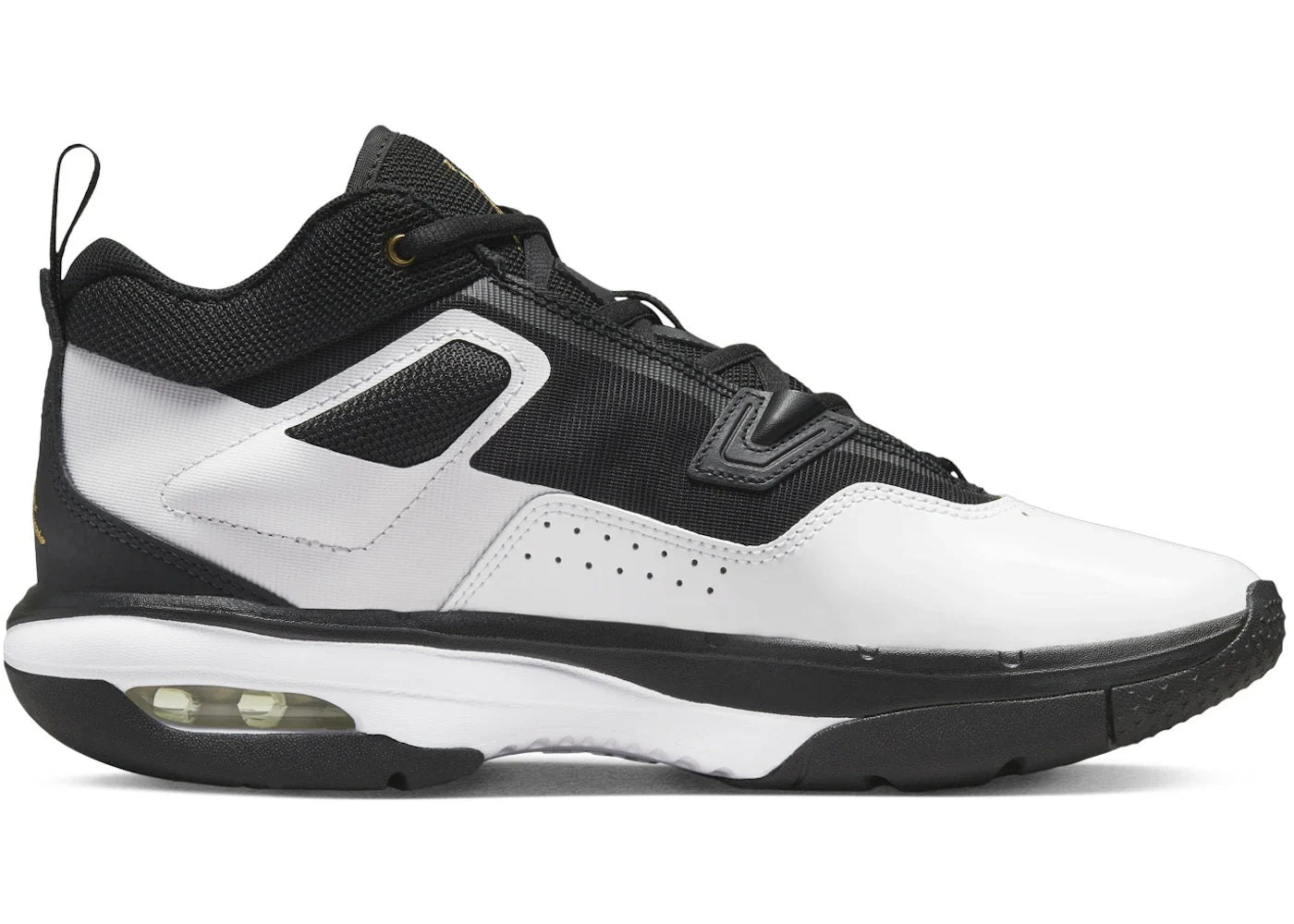 Air Jordan Stay Loyal 3 Black White Metallic Gold