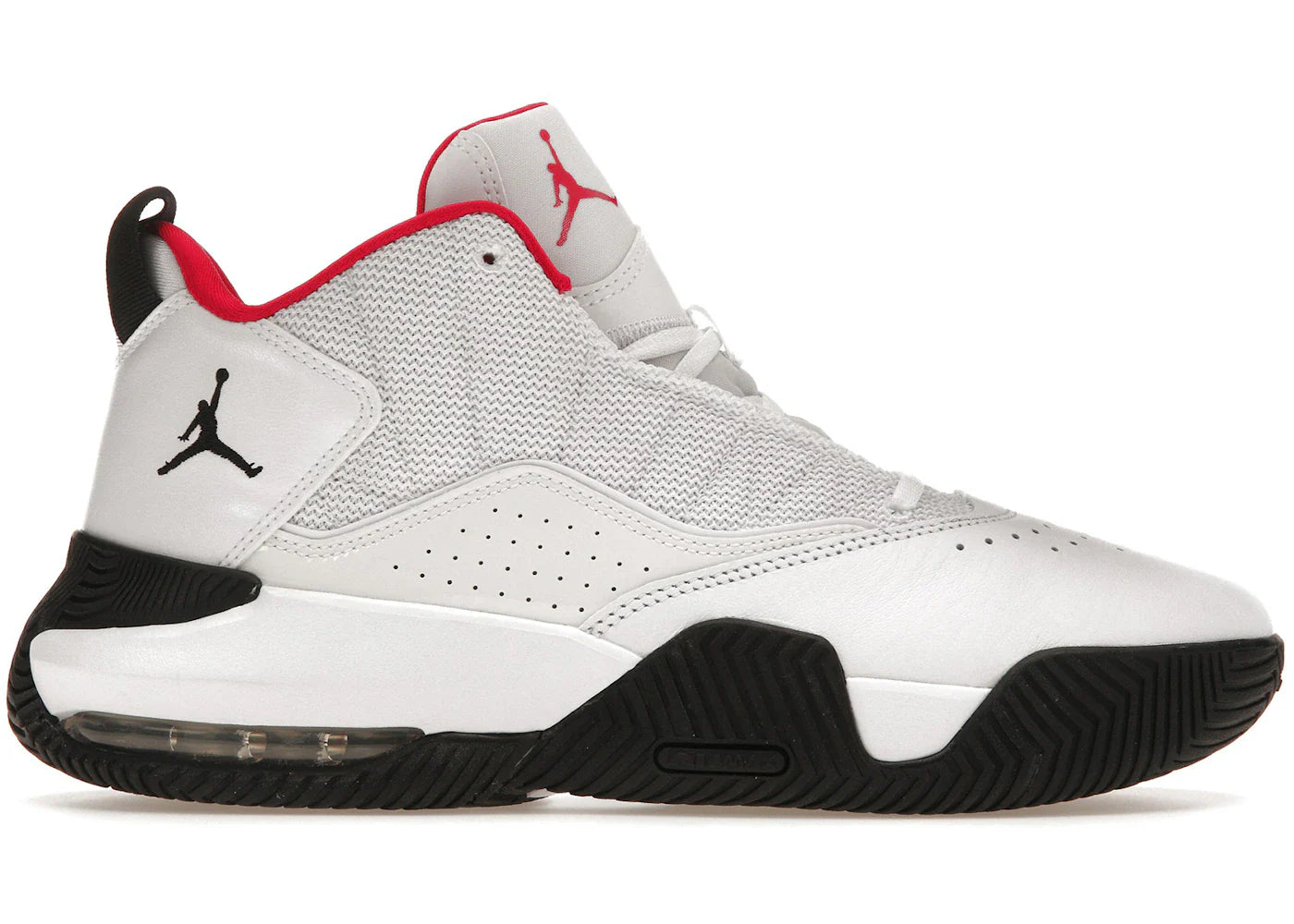 Air Jordan Stay Loyal White Red Black