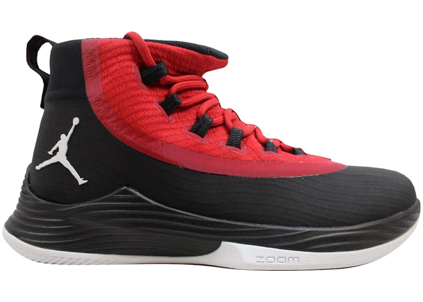 Air Jordan Ultra Fly 2 Black White Gym Red