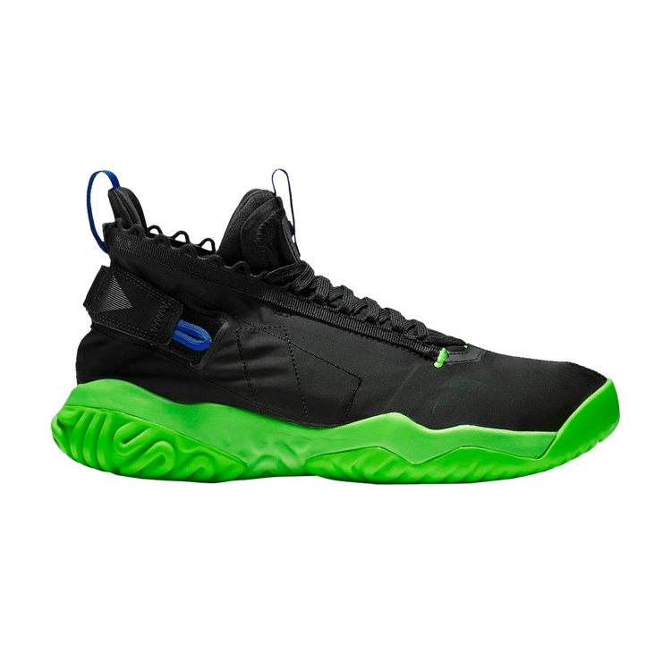 Air Jordan Proto React Black Racer Blue Electric Green