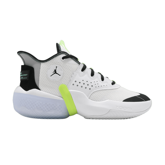 Air Jordan React Elevation PF White Black Green Glow