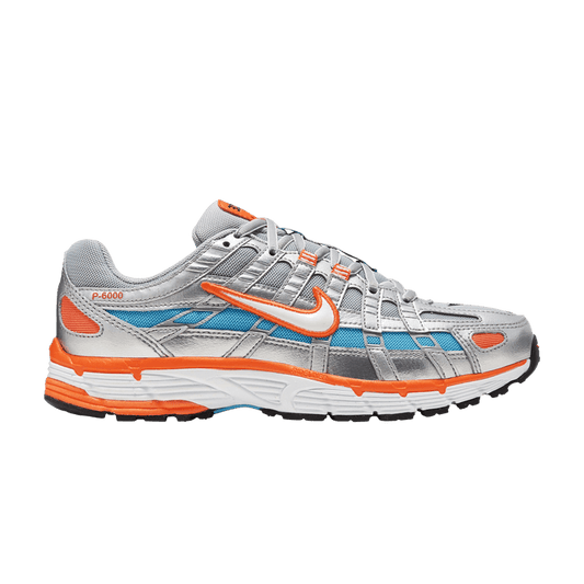 Nike P-6000 Metallic Silver Crimson Blue Fury (Women's)