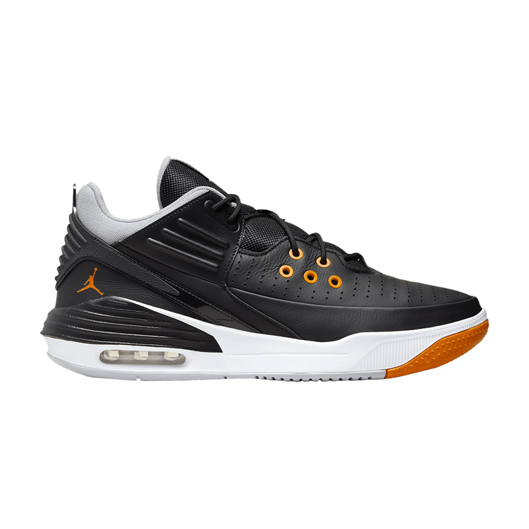 Air Jordan Max Aura 5 Black Wolf Grey White Magma Orange