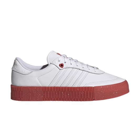 adidas Sambarose White Scarlet (Women's)
