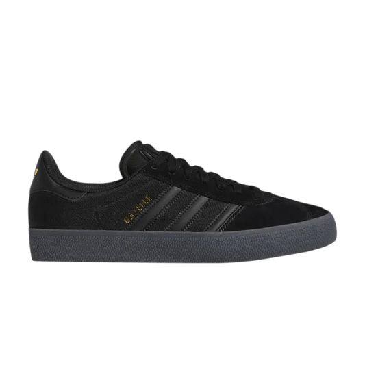 adidas Gazelle ADV Black Gold Metallic