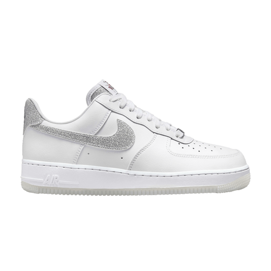 Nike Air Force 1 Low '07 LX Glitter Swoosh White (Women's)