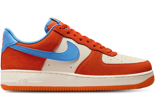Nike Air Force 1 Low '07 LV8 Safety Orange University Blue Sneakers