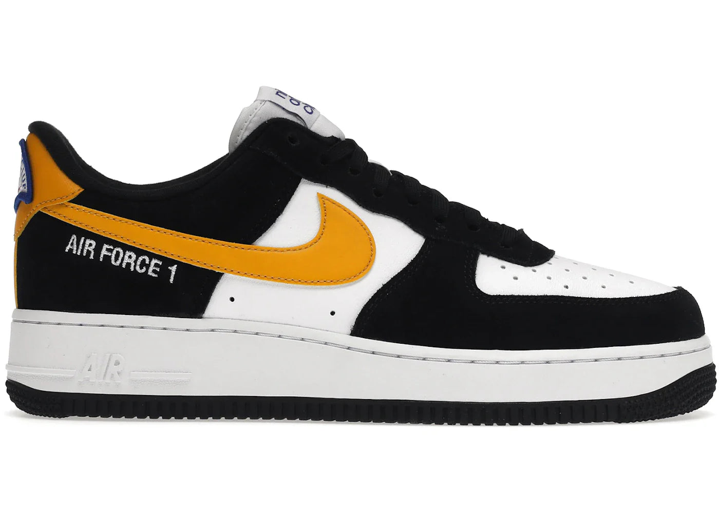 Nike Air Force 1 Low '07 LV8 Athletic Club Black University Gold Sneakers