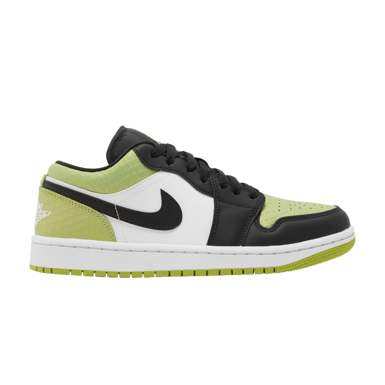 Air Jordan 1 Low Snakeskin Vivid Green (Women's)