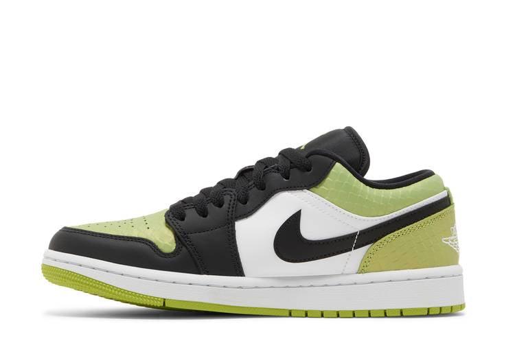 Air Jordan 1 Low Snakeskin Vivid Green (Women's)