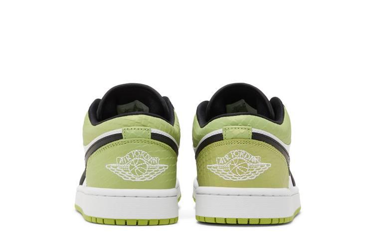 Air Jordan 1 Low Snakeskin Vivid Green (Women's)