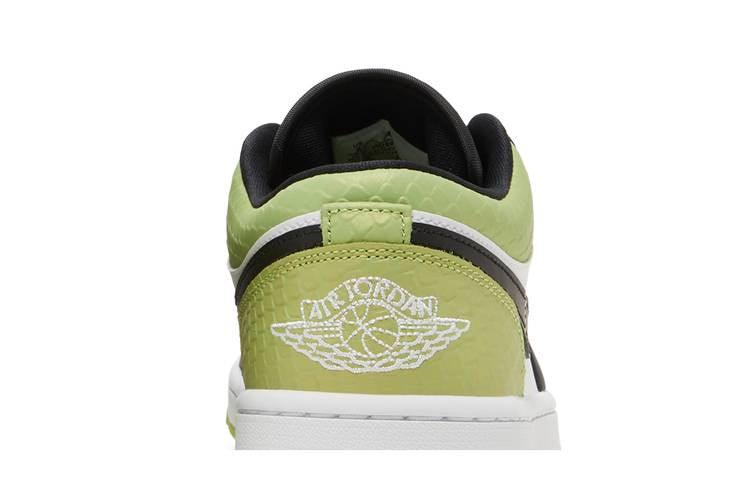 Air Jordan 1 Low Snakeskin Vivid Green (Women's)
