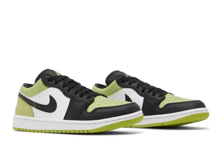 Air Jordan 1 Low Snakeskin Vivid Green (Women's)