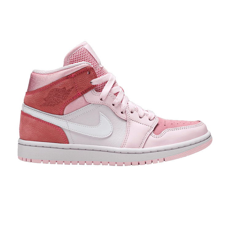 Air Jordan 1 Mid Digital Pink (Women's)
