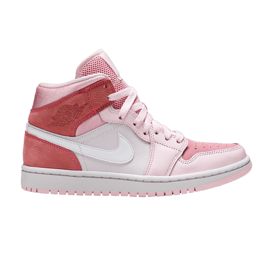 Air Jordan 1 Mid Digital Pink (Women's)