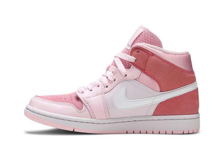 Air Jordan 1 Mid Digital Pink (Women's)