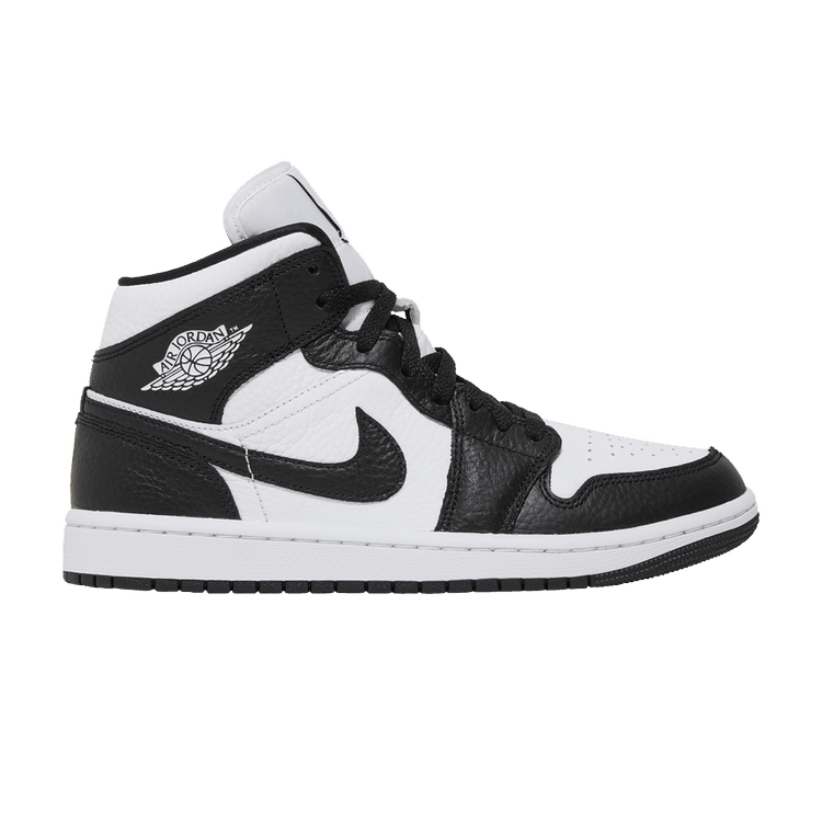 Air Jordan 1 Mid Split Black White (Women's)