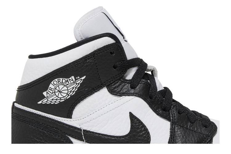 Air Jordan 1 Mid Split Black White (Women's)