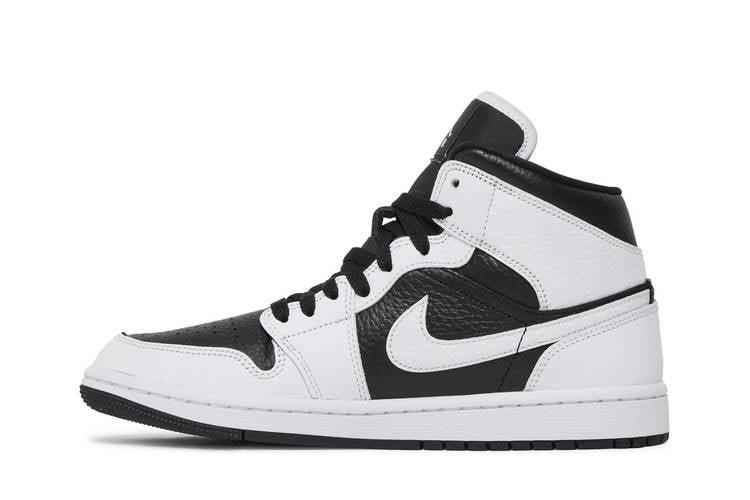 Air Jordan 1 Mid Split Black White (Women's)