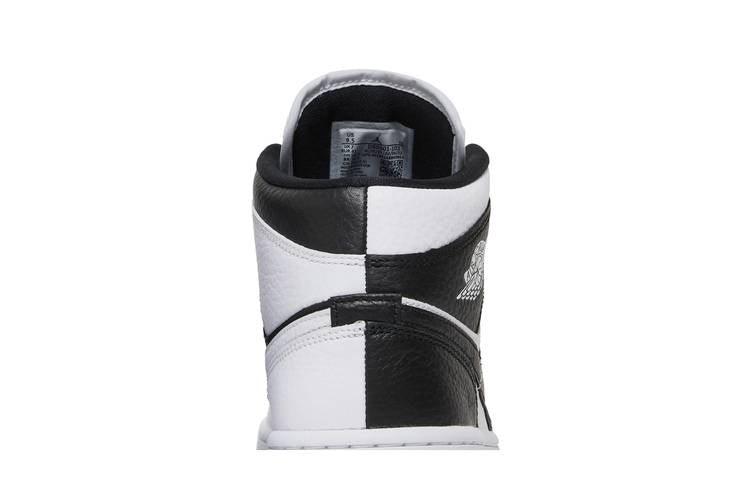 Air Jordan 1 Mid Split Black White (Women's)