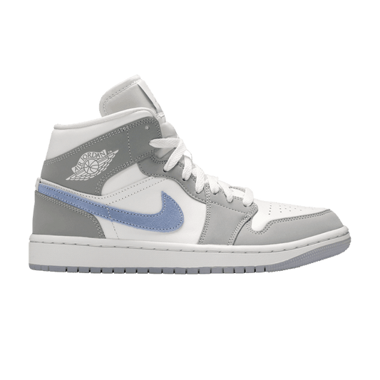 Air Jordan 1 Mid Wolf Grey Aluminum (Women's)