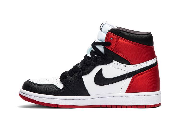 Air Jordan 1 Retro High Satin Black Toe (Women's)