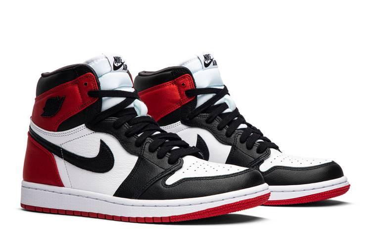 Air Jordan 1 Retro High Satin Black Toe (Women's)