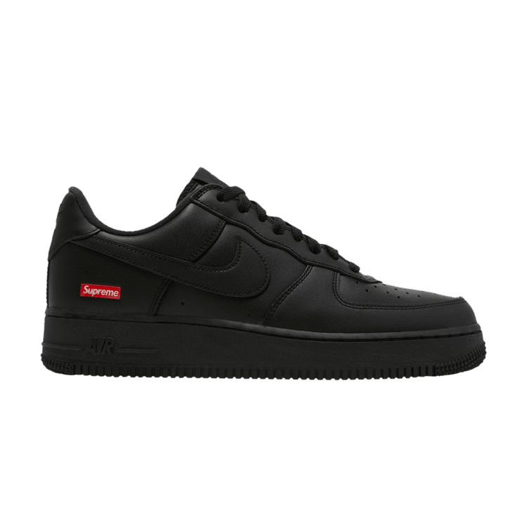 Nike Air Force 1 Low Supreme Black Sneakers